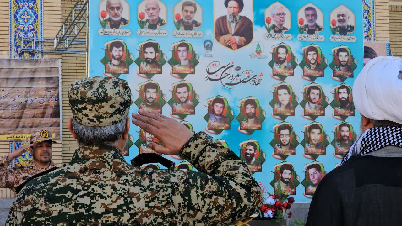 جلوه‌هایی از رزمایش اقتدار بسیجیان در کاشمر